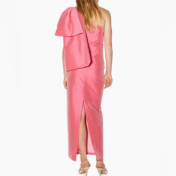 Josselin One-Shoulder ruffled maxi dress - Picture 2 of 5